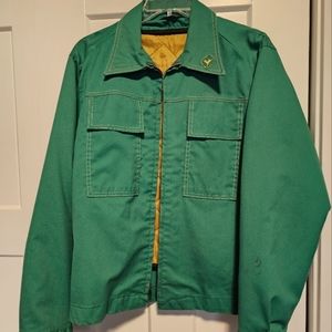 Vintage John Deere lined jacket size M